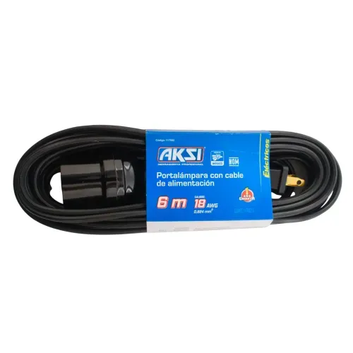 Extension Electrica Con Portalampara De