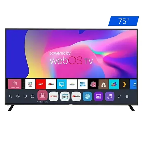 Pantalla RCA LED Smart Roku 4K 75 pulgadas