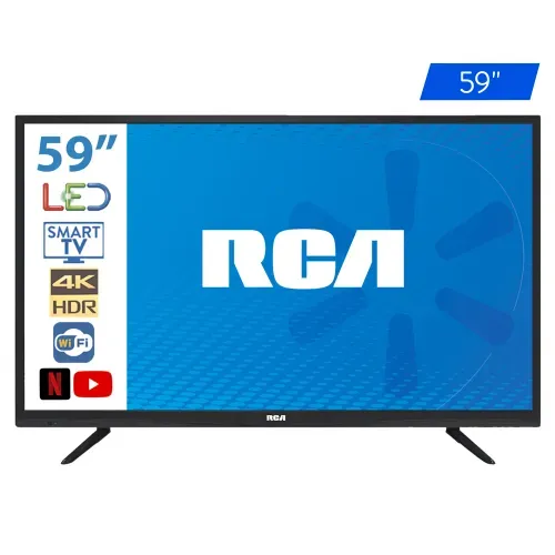 Pantalla RCA Led Smart 4K 59 Pulgadas