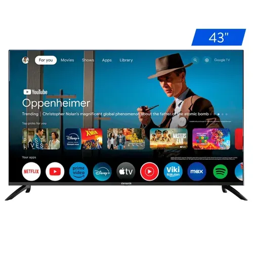 Pantalla Aiwa 43 Pulgadas Smart Google Tv