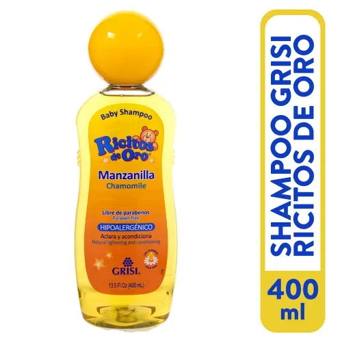 Shampoo Grisi Ricitos De Oro, Manzanilla - 400ml