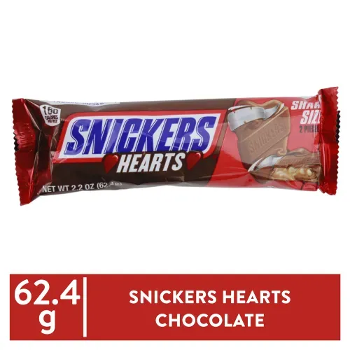 Snickers Sharing Size San Valentin 62g