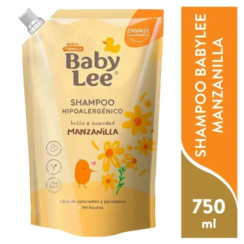 Shampoo y Jabón Para Bebé Babylee Shampo Manzanilla - 750 ml