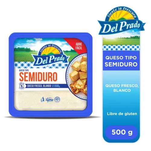 Queso Del Prado semiduro - 500 g