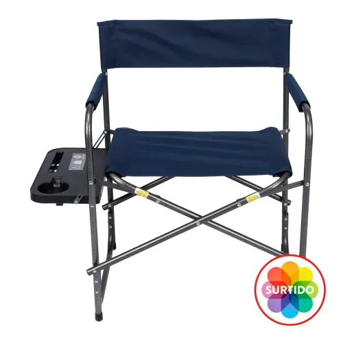 Silla Ozark Trail director con mesa y portavasos - 136 kg