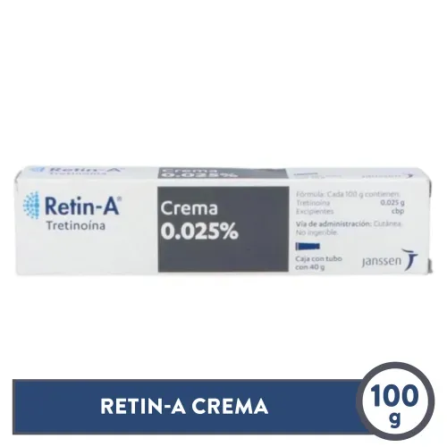 Retin A 0.025% 40G Crema X Caja
