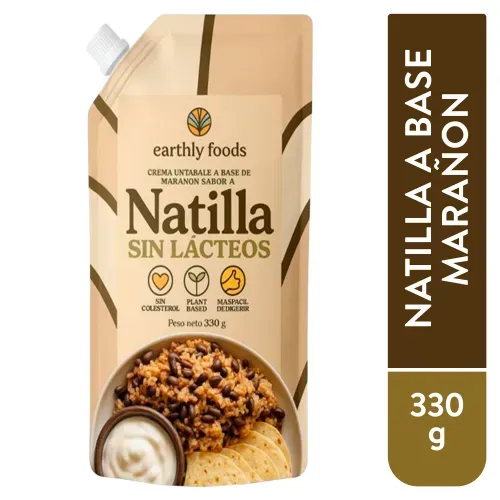 Crema Earthly Food de marañón - 230 g