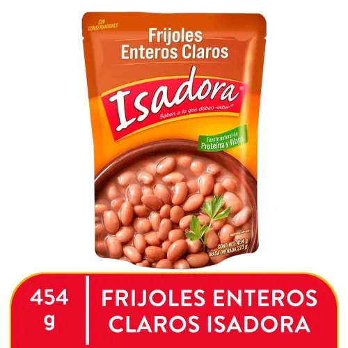 Frijol Isadora Entero Claro 454g
