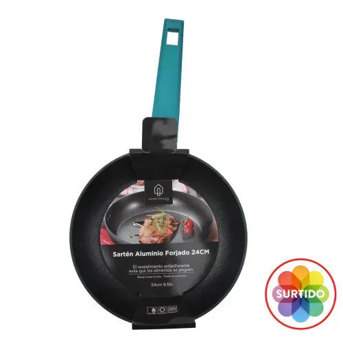 Sarten Aluminio Forjado 24 cm Hometrends