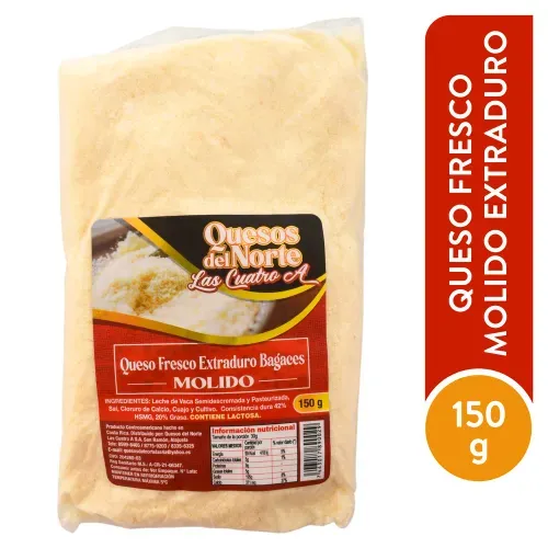 Queso molido Quesos del Norte tipo bagaces - 150 g