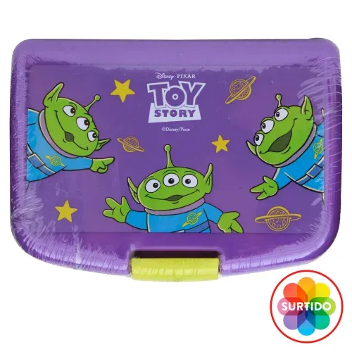 Aliens 1 Contenedor Plastico