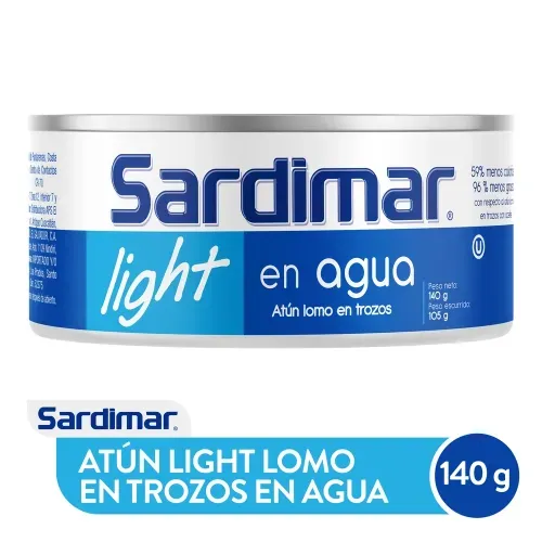 Atún Sardimar Light Trozos En Agua - 105 g