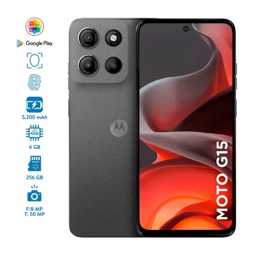 Motorola Cel G15 4gb 256gb
