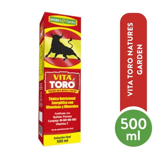 Vita Toro Natures Garden Solucion 500ml