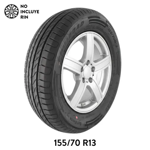 Llanta para auto Enviroad, medidas: 155/70 Rin 13