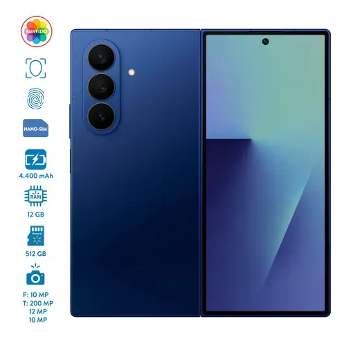 Celular Samsung Fold 7 12GB RAM 512GB Almacenamiento