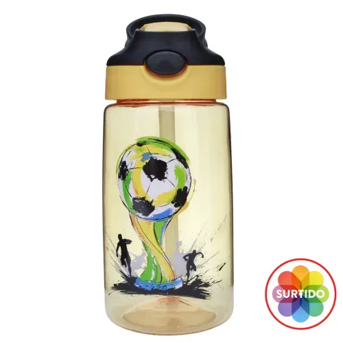 Botella Plastica Mundial Generica 480ml