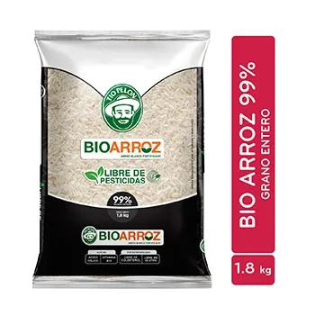 Arroz Tío Pelón bio 99% grano entero - 1,8 kg