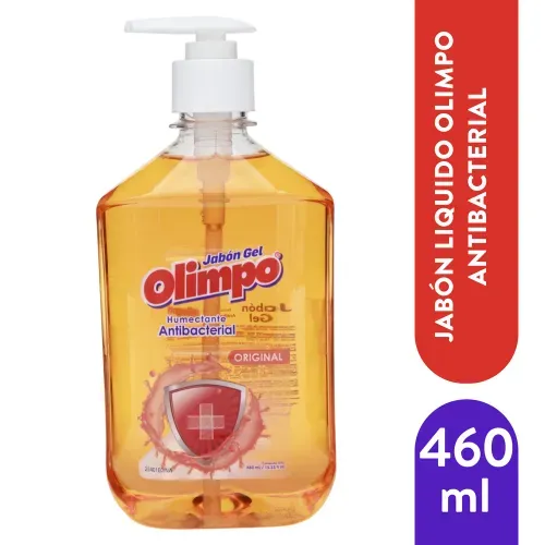 Jabón Líquido Olimpo Antibacterial -460ml