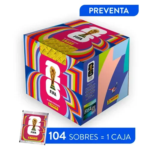 Sobre Panini Mundial 2026 (Preventa - precio indicado por sobre)