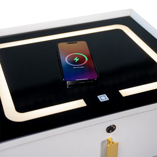 Mesa Euroconfort de noche Smart  k29-3 gris