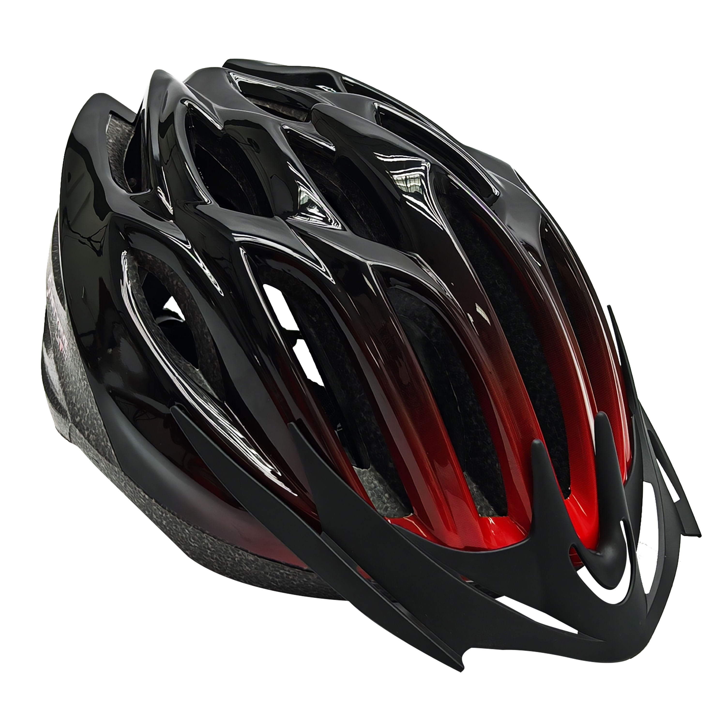 Casco FIFTYFIVE Levity con Visera Negro con Rojo