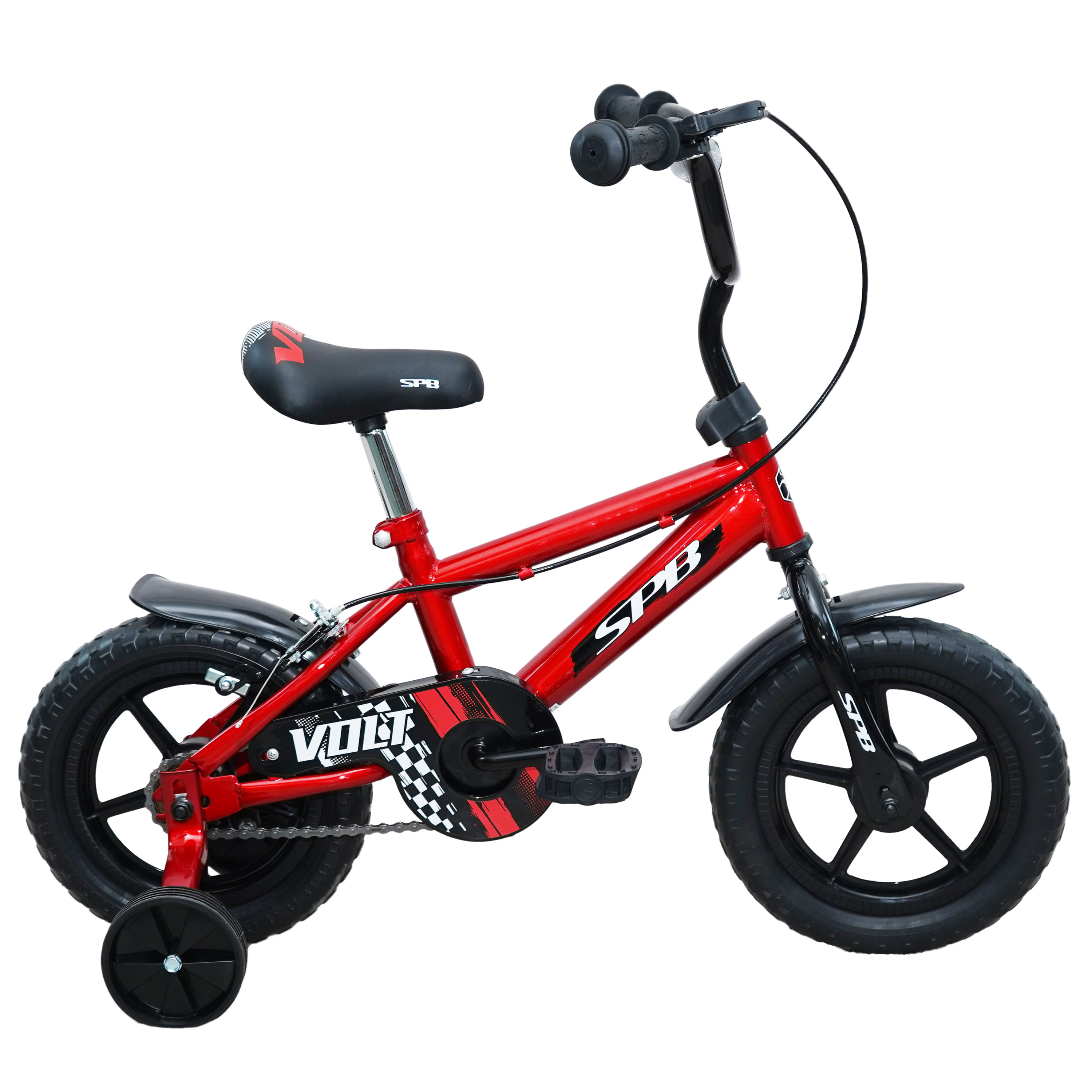 Bicicleta SUPER PRO 12 Infantil Rojo Negro