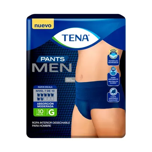 Ropa Interior Tena Men Grande  - 6 Uds