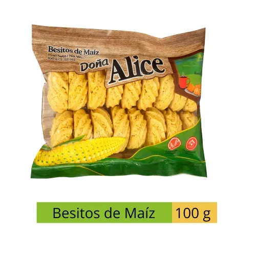 Besitos Salados Doña Alice Salada De Maíz - 100g