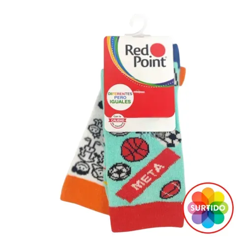 Calcetín Red Point Dama Campaña Yo Puedo y Vos Talla Única Surtido