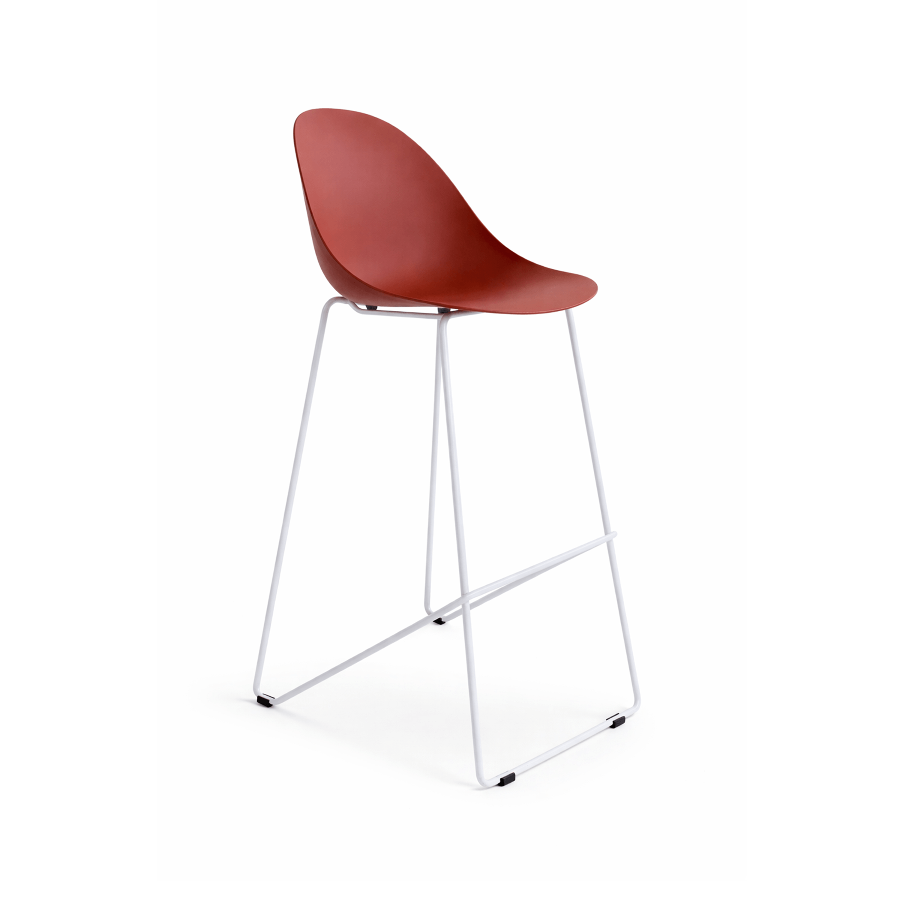Barstool Basic Seats Vivid rojo