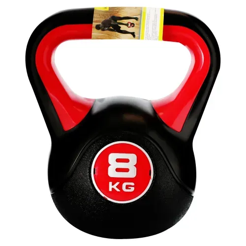 Kettlebell Athletic Works de PVC - 8 kg