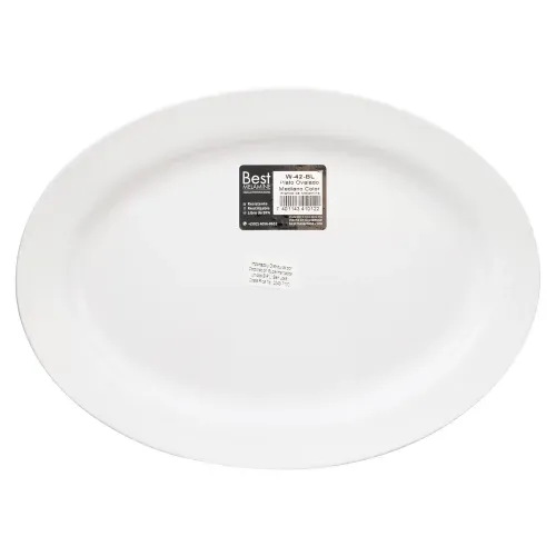 Plato Best Melamine Ovalado Mediano