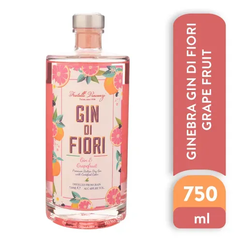Ginebra Gindifiori Grapefru Vince 750 Ml