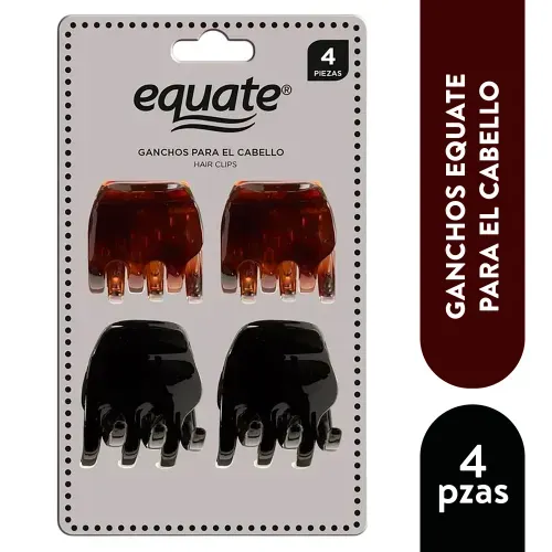 Prensa Equate Para Cabello 6 Piezas