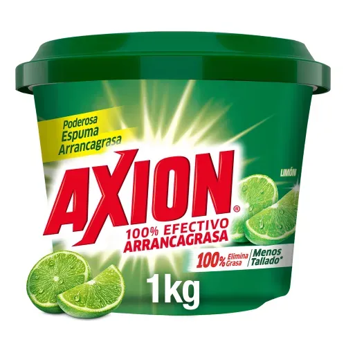 Lavaplatos Axion Limón Pasta - 1kg
