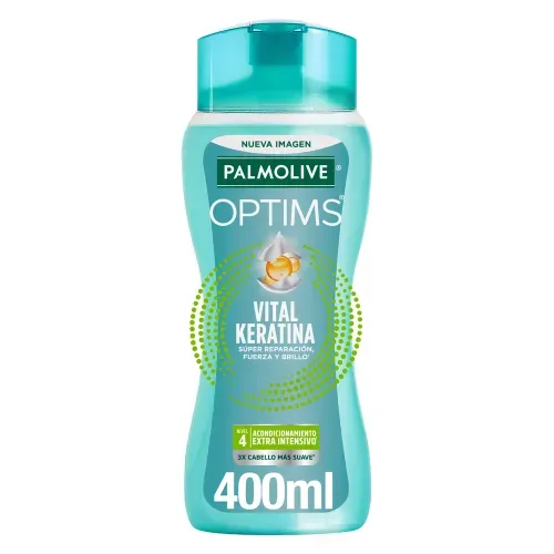 Shampoo Palmolive Optims Nivel 4 Acondicionamiento Extra Intensivo - 400 ml
