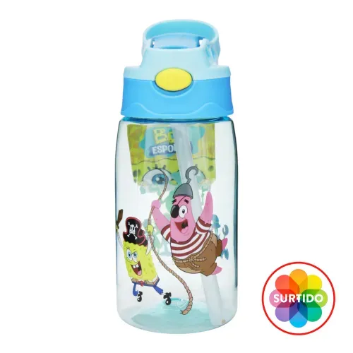 Bote Platica De Bob Esponja 0 5l