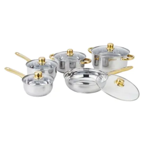 Bateria De Cocina De Acero Inoxidable