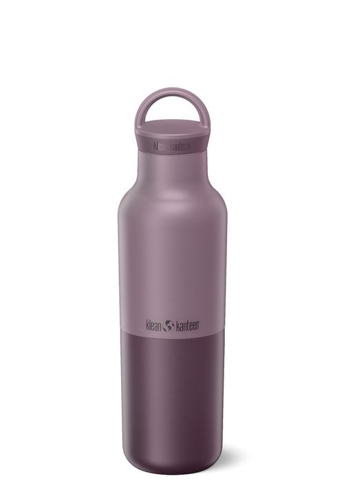 Botella Klean Kanteen Rise Classic Insulada 20 oz Arch Loop Cap Dusty Orchid