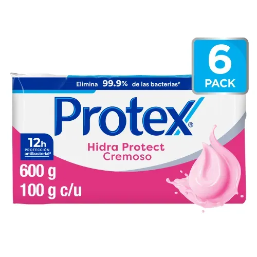 Jabón en Barra Protex Hidra Protect Cremoso 6 Pack 600 g