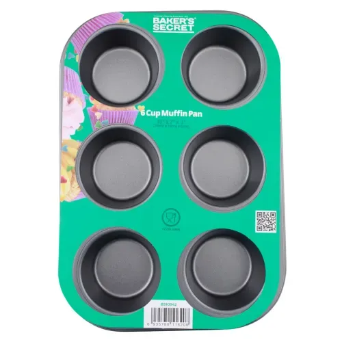 Molde Para 6 Cupcakes Bakers Secrets