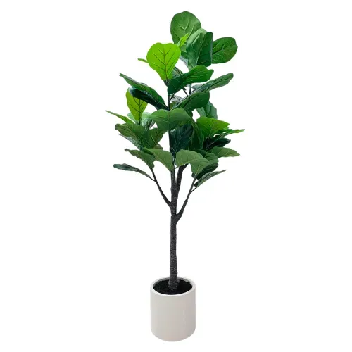 Árbol artificial Home Trends con maceta, 160 cm de altura - 2 kg