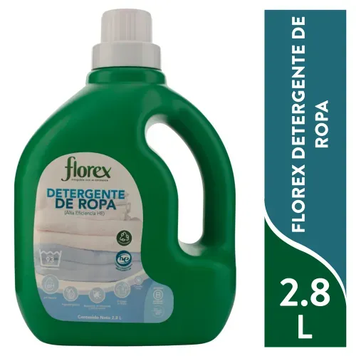 Detergente Florex Liquido Amigable Con El Ambiente - 2800ml