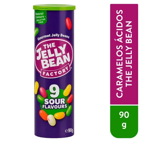 Jelly Bean Tube Sour 90 g