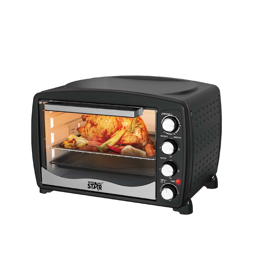 Horno Eléctrico Winning Star ST-2351 1500W Negro