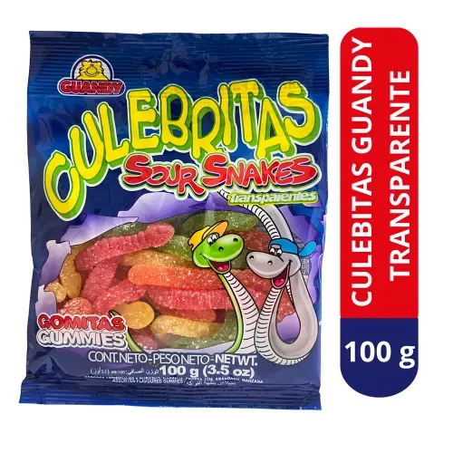 Gomita Guandy Culebrita Azúcarada - 100 g