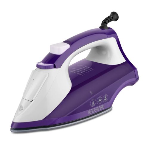 Plancha vapor Black + decker morada IR1840
