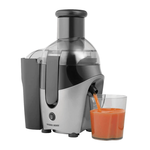 Extractor de jugos Black + decker 500W gris JMBD3181