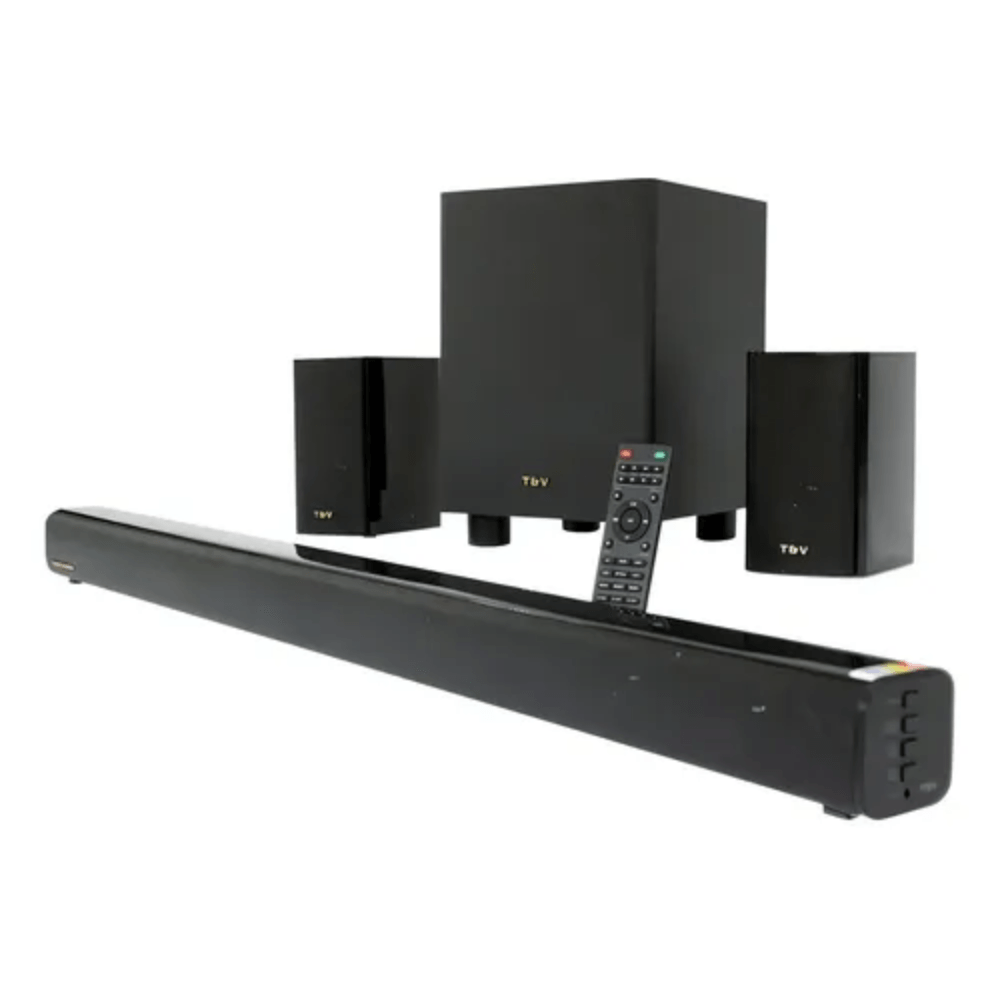 Barra de Sonido Thonet & Vander Rein con 2 Parlantes y Subwoofer